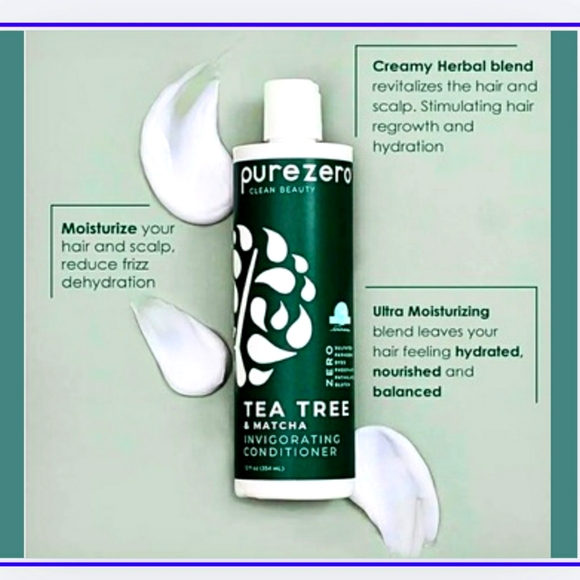🔥PURE ZERO/CONDITIONER/TEA TREE & MATCHA - Picture 3 of 4